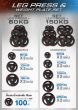 เครื่องสควอท LEG PRESS & HACK SQUAT 2-in-1 เครื่องบริหารขา รุ่น HFT แข็งแรง ปลอดภัย สำหรับบ้านและฟิตเนส