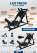 เครื่องสควอท LEG PRESS & HACK SQUAT 2-in-1 เครื่องบริหารขา รุ่น HFT แข็งแรง ปลอดภัย สำหรับบ้านและฟิตเนส