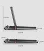 ขนาดของลู่วิ่งไฟฟ้า xiaomi รุ่น Kingsmith K12