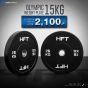 แผ่นน้ำหนัก Bumper plate แผ่นน้ำหนักโอลิมปิค แผ่นน้ำหนักบาร์เบล - Homefittools