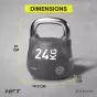 เคตเทิลเบล Competition Octo Kettlebell - CENTR x HYROX ดัมเบลหูหิ้ว 2