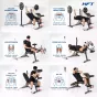 ม้านั่งยกน้ำหนักพร้อมที่วางบาร์เบล รุ่น MB5 จาก Homefittools