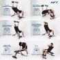 ม้านั่งออกกำลังกาย P5 Weight Bench ม้านั่งยกเวทปรับระดับได้ 6 ระดับ พับเก็บได้ แข็งแรงทนทาน