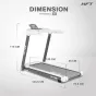 ลู่วิ่งไฟฟ้า S1 HFT Motorized Treadmill 