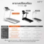 ลู่วิ่งไฟฟ้า S3 ลู่วิ่งใช้งานในบ้าน พับได้  มอเตอร์ 2.5HP ปรับความชัน 15 ระดับ รองรับ Zwift