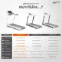 ลู่วิ่งไฟฟ้า S3 ลู่วิ่งใช้งานในบ้าน พับได้  มอเตอร์ 2.5HP ปรับความชัน 15 ระดับ รองรับ Zwift