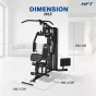 Home Gym HK3 โฮมยิมครบชุด ฝึกได้ทั้งตัว แข็งแรงในเครื่องเดียว