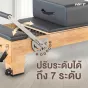เครื่องพิลาทิส รีฟอร์มเมอร์ pilates reformer อุปกรณ์พิลาทิสฝึกความยืดหยุ่น ไม้ยางประสาน