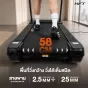 ลู่วิ่งไฟฟ้าปรับชัน HFT S7 Pro หน้าจอ Touch Screen 18.5 นิ้ว มอเตอร์ 6 แรงม้า ปรับความชันอัตโนมัติ ระดับฟิตเนสจริง