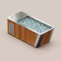Ice Bath All In One Luxury Stainless Steel รุ่น POLAR ICE PLUS Cold Plunge พร้อมระบบทำน้ำแข็งแผ่น