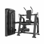 เครื่อง Abdominal DDJ19 เครื่องฝึกหน้าท้อง Pin-Selected Commercial สำหรับฟิตเนสมืออาชีพ