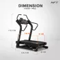ลู่วิ่งไฟฟ้าปรับชัน Everest Incline Prime รุ่นพรีเมียมสำหรับฟิตเนสและโฮมยิม มอเตอร์แรง หน้าจอสัมผัสขนาดใหญ่