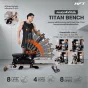 Smith Machine HFT Titan เครื่องออกกำลังกายมัลติฟังก์ชันสำหรับฟิตเนสและโฮมยิม แข็งแรงระดับ Commercial 