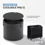 Ice Bath PVC TUB SITTING TS01S + Chiller COOLMAX PRO 2.0HP (อ่างแช่น้ำเย็นและเครื่องทำความเย็น)