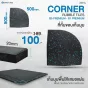 แผ่นยางปูพื้น แผ่นปูพื้นกันกระแทก Rubber Tiles B1 Premium แผ่นพื้นฟิตเนส หนา 2 ซม.