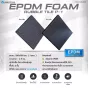 แผ่นยางปูพื้น แผ่นยางกันกระแทก แผ่นรองพื้นฟิตเนส แผ่นรองออกกำลังกาย RUBBER TILE รุ่น P-1 | Homefittools