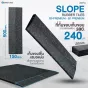 ที่กันขอบเก็บขอบ แผ่นยางปูพื้น แผ่นพื้นกันกระแทก Slope Rubber Tiles แผ่นพื้นฟิตเนส