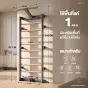 Stall Bar Steel Elite โครงเหล็ก+Dip Bar ปรับกว้าง รับ 150 กก.