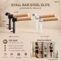 Stall Bar Steel Elite โครงเหล็ก+Dip Bar ปรับกว้าง รับ 150 กก.