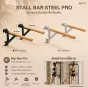 Stall Bar Steel PRO พับเก็บได้ ไม้บีชแท้