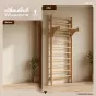 Stall Bar Wood Basic บันไดติดผนังโครงไม้สน รับ 100 กก.