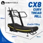 ขนาดตัวลู่วิ่งไม่ใช้ไฟฟ้า รุ่น CX8
