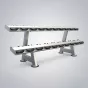 2-Tier Dumbbell Rack FGX77 ชั้นวางดัมเบล 2 ชั้น Commercial แข็งแรง ปลอดภัย จัดเก็บเป็นระเบียบสำหรับทุกฟิตเนส