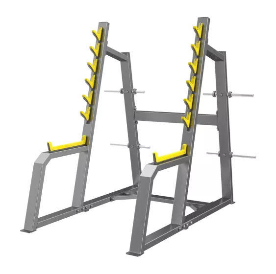 Squat Rack HFT-FGX50 แร็คสควอทมัลติฟังก์ชัน | ปลอดภัย แข็งแรง เหมาะสำหรับฟิตเนสและโฮมยิม