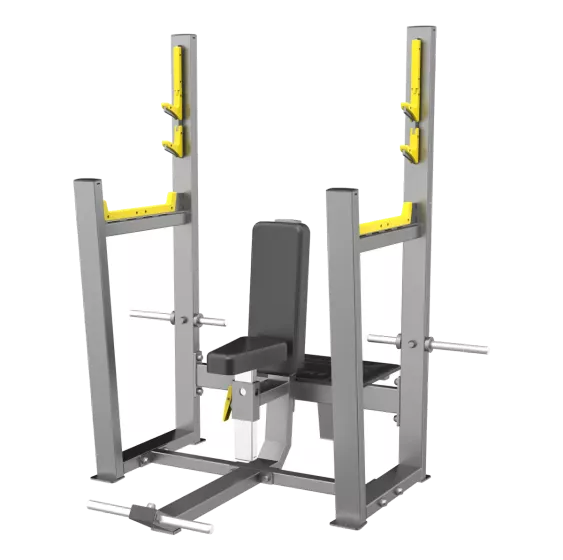 ม้านั่งออกกำลังกาย พร้อมแร๊ค Olympic Seated Bench HFT-FGX51