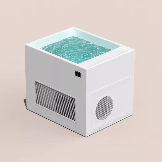 Ice Bath All in One รุ่น ARCTIC CUBE | Cold Plunge พร้อม Chiller 1HP อ่างแช่น้ำเย็น Recovery