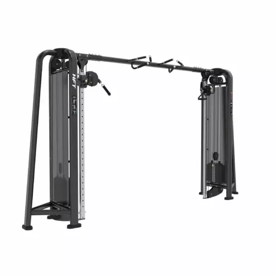 เครื่อง Adjustable Crossover DDJ21 เครื่องเคเบิลครอสโอเวอร์ Pin-Selected Commercial สำหรับฟิตเนสมืออาชีพ