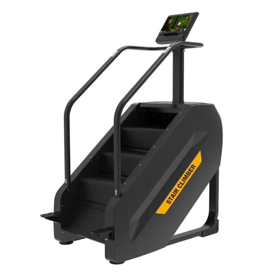 Stair Climber เครื่องเดินบันได Stairmaster เครื่องเดินชัน เครื่องเดินขั้นบันได สีดำ - Homefittools 