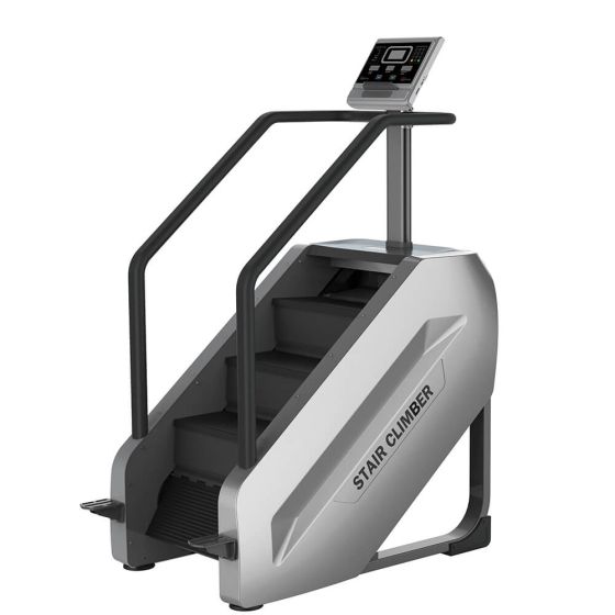 Stair Climber เครื่องเดินบันได Stairmaster เครื่องเดินชัน เครื่องเดินขั้นบันได สีเงิน - Homefittools 