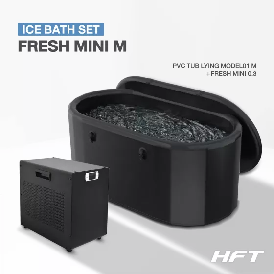 Ice Bath PVC TUB LYING รุ่น TL01M + Chiller FRESH MINI (อ่างแช่น้ำเย็นและเครื่องทำความเย็น)