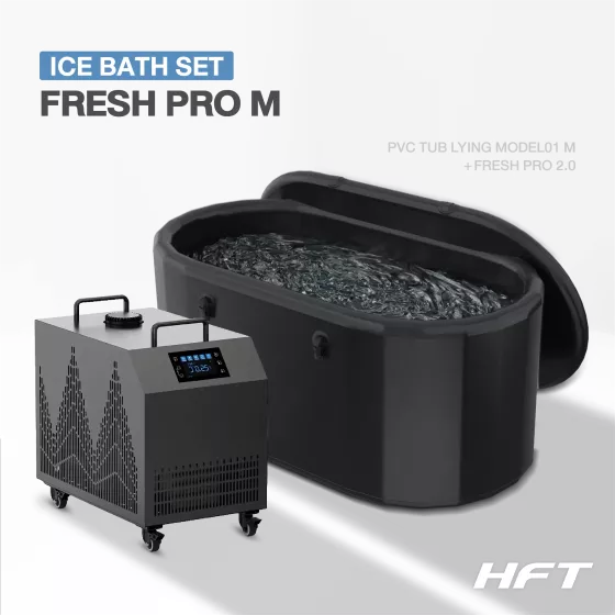 Ice Bath PVC TUB LYING รุ่น TL01M + Chiller FRESH PRO 2.0 (อ่างแช่น้ำเย็นและเครื่องทำความเย็น)