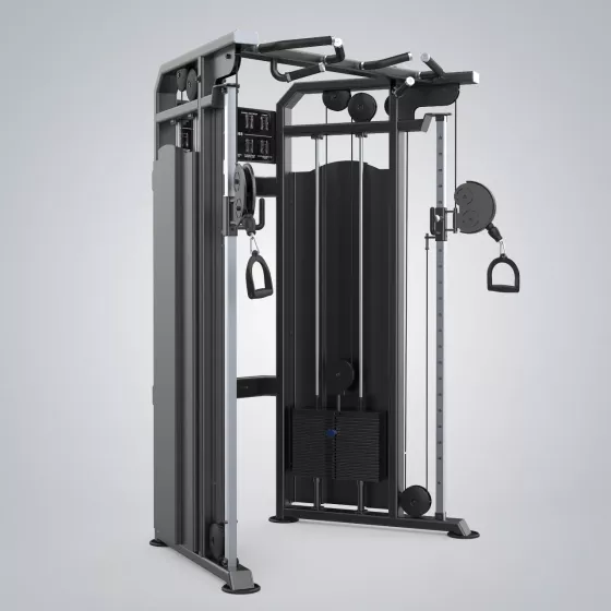 Functional Trainer HFT FEO1017A เครื่องเคเบิล Functional Trainer 100kg x2 Commercial