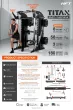 Smith Machine HFT Titan เครื่องออกกำลังกายมัลติฟังก์ชันสำหรับฟิตเนสและโฮมยิม แข็งแรงระดับ Commercial 