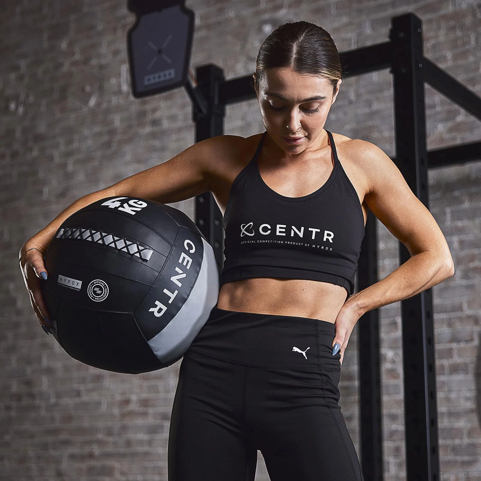 CENTR x HYROX Wall Ball Rig Target review 2