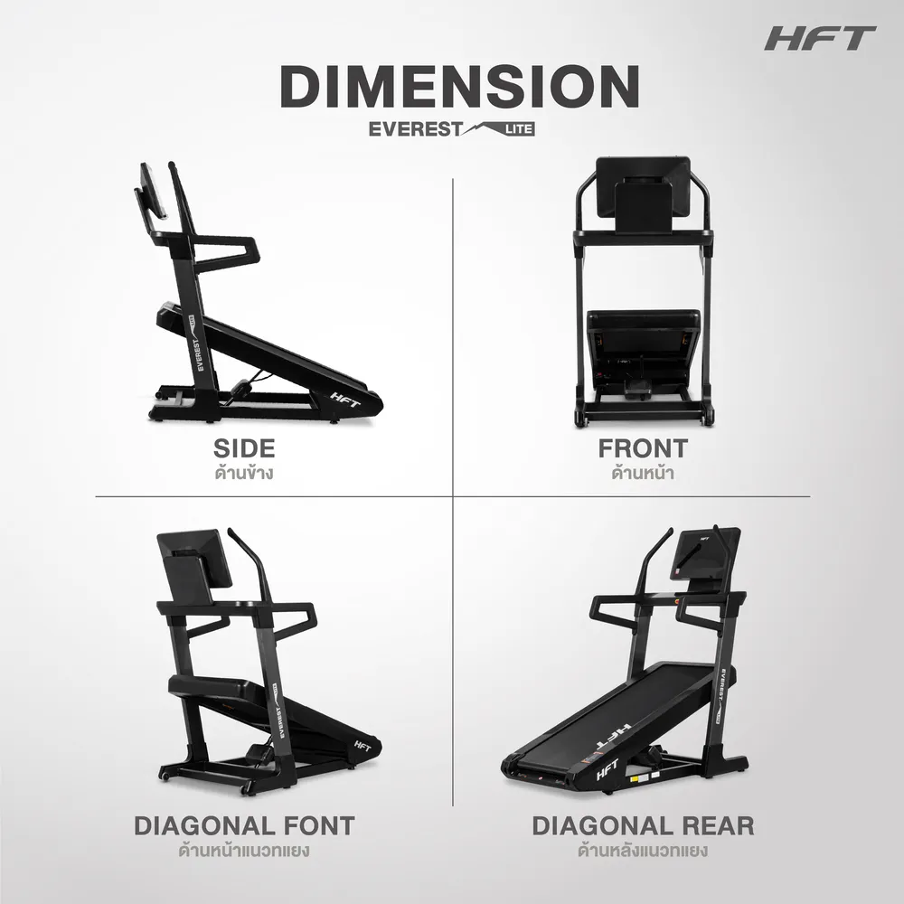 รีวิว ลู่วิ่งไฟฟ้า EVEREST Lite 2